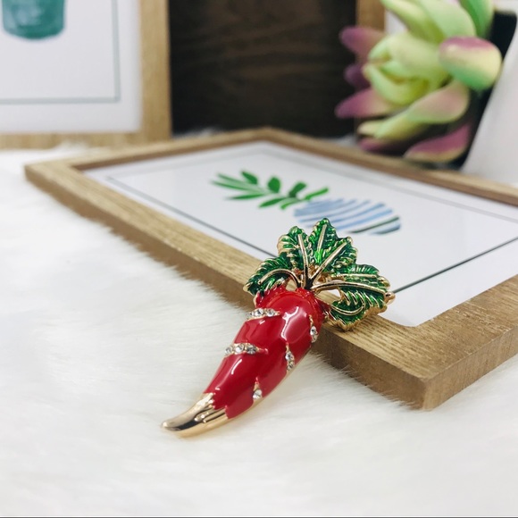 Jewelry - Only ships with $15 orders. Beets Enamel Brooch